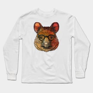 Sir Snooticus: Scholar by Day, Trickster by Night? Long Sleeve T-Shirt